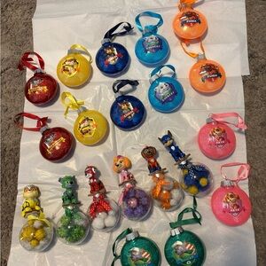 Christmas ornaments paw patrol hand made very cute